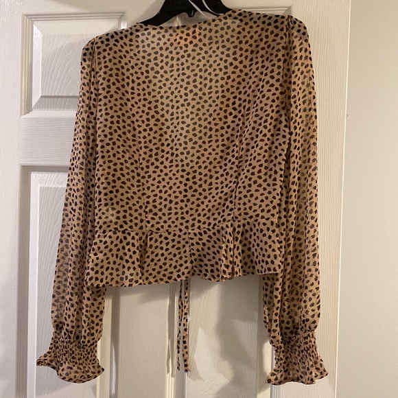 Printed blouse with 3/4 sleeves - Picture 4 of 4